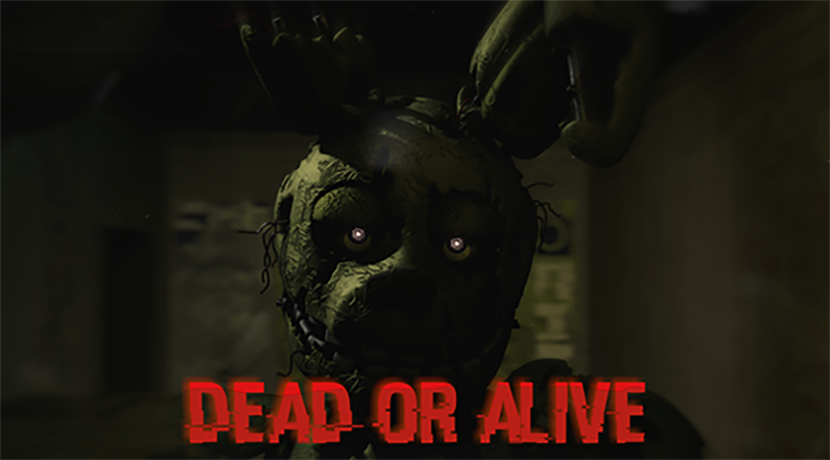 Render of Springtrap from Fnaf