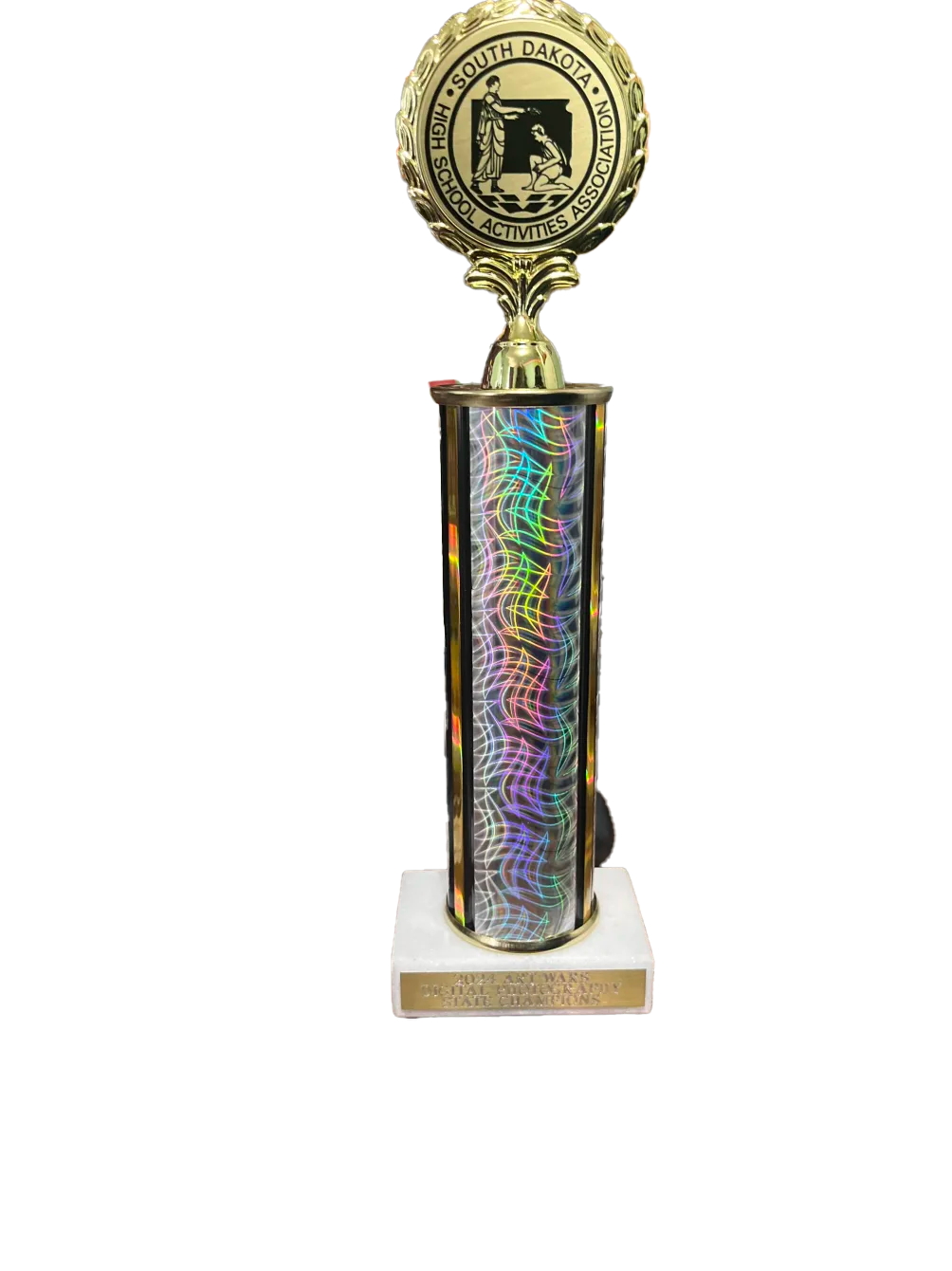 Artwards SD state championship photography trophy