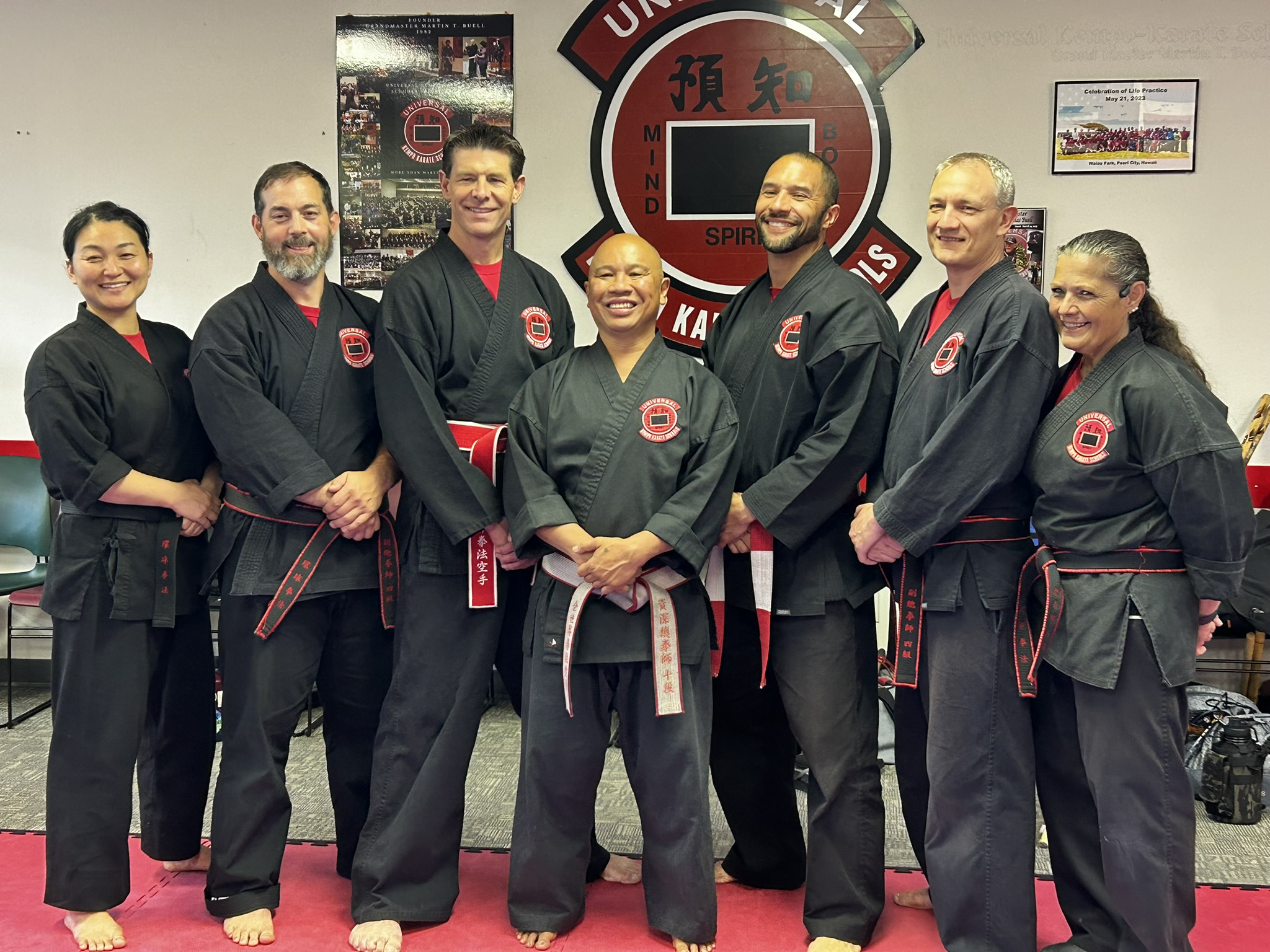 Karate instructors