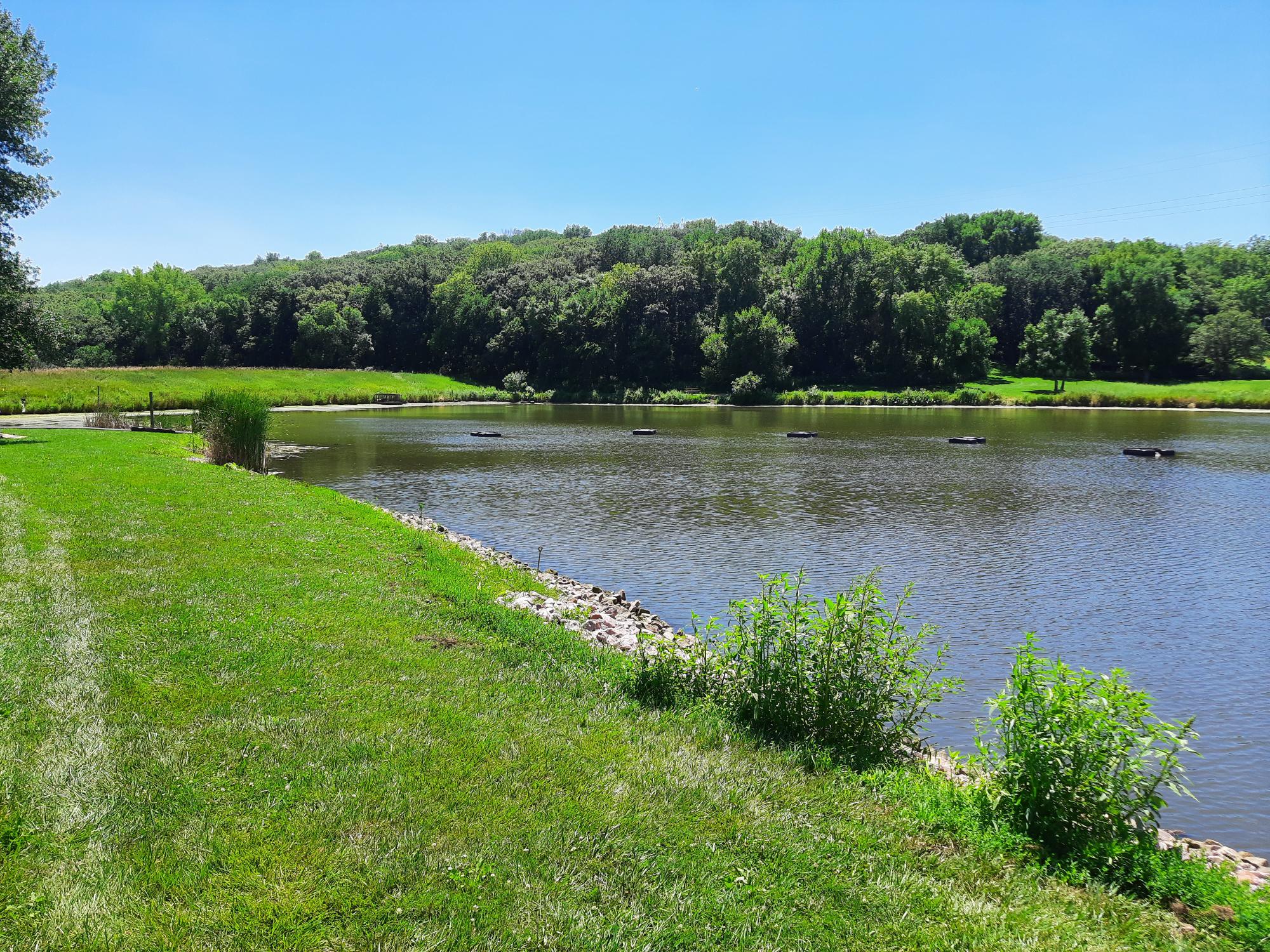 hillview park path by the lake