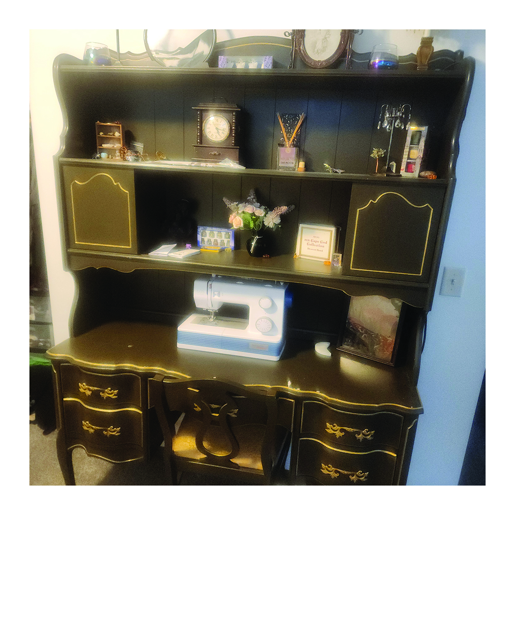 desk after restoration