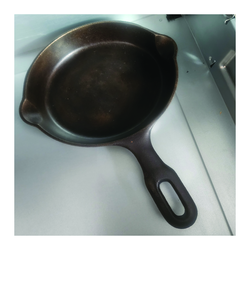 cast iron skillet