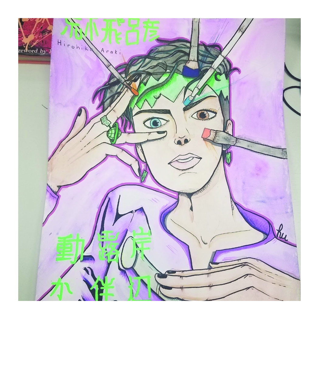 mixed media artwork