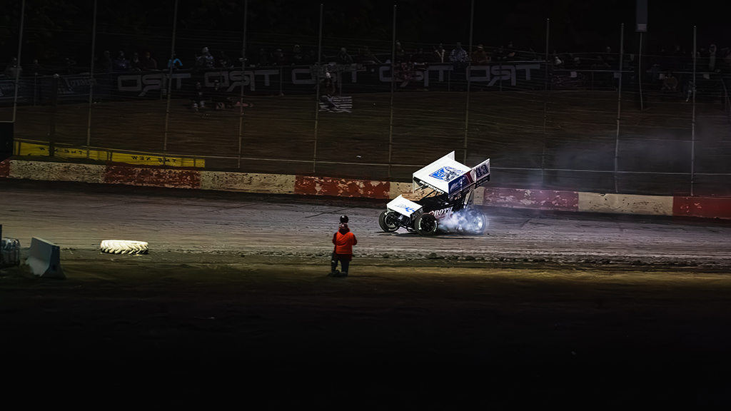 James McFadden Sprint Car at Lakeside Speedway