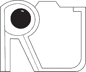 RJ in shape of a camera lens glissening gif
