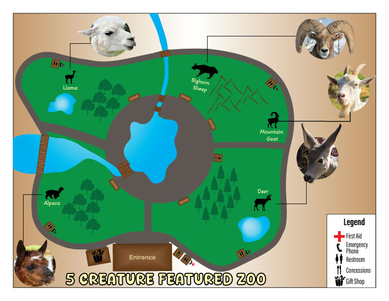 Map of Zoo